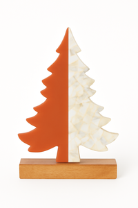 new arrival Wood and Multicolored <b>Tree</b> Sculpture Creative Art Piece for Home or Office with Wooden Base - Product Image 4