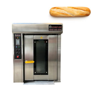 Good Quality <b>8</b> Trays Rotary Oven Bakery Machine Altuntop Trolley Iso Certificate Rotary Oven for Bakery Vietnam Factory - Product Image 1
