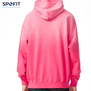 New <b>Trendy</b> Plus Size Men's Winter Fleece 100% Cotton Oversized Pullover Hoodie Eco-Friendly Casual Style <b>Hoodies</b> 2026 - Product Image 6