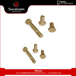 Proveedor a granel de sujetadores de cabeza hexagonal de latón Pernos de cabeza hexagonal estándar Din - Product Image 2