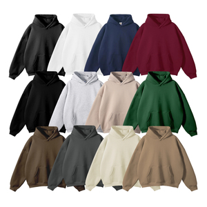 Sudaderas con Capucha y Cuello Redondo para Hombre, de Algodón Grueso, sin Cordones, Personalizadas con Logotipo, al por Mayor - Product Image 1