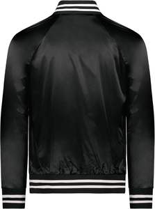 แจ็คเก็ตผ้าแคนวาสแบบ Letterman คุณภาพสูง สไตล์วินเทจ ปักโลโก้ ปิดกระดุมเม็ดเดียว ระบายอากาศได้ดี เป็นมิตรกับสิ่งแวดล้อม ทันสมัย - Product Image 3