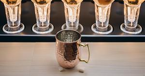 Steel Moscow Mule Mugs/Cups with Nickel Lined 100% Food Grade Copper Design <b>Gift</b> Cup - Product Image 6