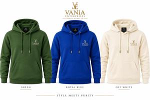 Sudadera con Capucha Azul Camuflaje para Hombre VANIA ENTERPRISES, Corte Regular, Diseño con Bolsillos, Estilo Casual - Product Image 5