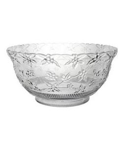 Bol de service en verre de conception italienne bol en verre décoratif de table pour la maison cuisine hôtel restaurants fête - Product Image 1