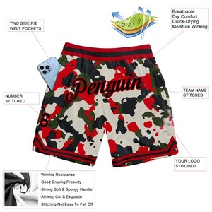 Venta al por mayor de sublimación personalizada, ropa deportiva al por mayor, pantalones cortos de baloncesto, diseño deportivo, uniforme de baloncesto transpirable - Product Image 5