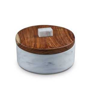 White Marble Texture Resin Hand-made Modern Luxury Kitchen Canister for <b>Coffee</b> <b>Tea</b> <b>Sugar</b> & Food Storage 100% Food Safe POT Use - Product Image 6