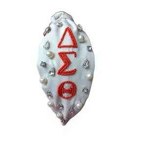 Bandeau brodé de haute qualité pour le jour du match, fait à la main pour les enfants et les femmes, au prix de gros auprès du meilleur exportateur indien - Product Image 3