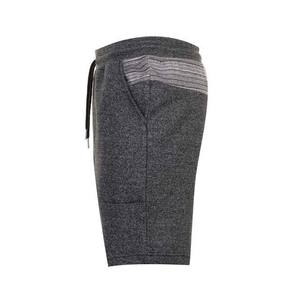 Pantalones cortos de lana de felpa francesa de calidad superior para hombre, ropa deportiva informal de algodón pesado con patrón sólido a la venta - Product Image 3