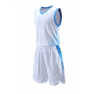 เสื้อบาสเก็ตบอลใส่ได้สองด้านดีไซน์ล่าสุดเสื้อบาสเก็ตบอลชุดเครื่องแบบเสื้อบาสเก็ตบอล - Product Image 4