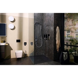 Hansgrohe HG <b>Hose</b> Connector FIXFIT SQUARE with Backflow Preventer Chrome - Product Image 6