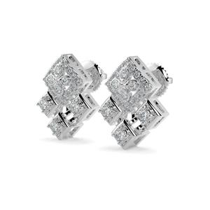 Pendientes de tuerca Lunar Mystique en plata de ley 925 | Elegante joyería de moda inspirada en el cielo - Product Image 6