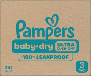 Pañales Pampers - Baby Dry - Talla 5, 164 Unidades, Pañales Desechables Absorbentes para Bebés (El Empaque Puede Variar) - Product Image 6