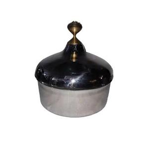 Marmite en acier inoxydable faite à la main avec un design de luxe en métal et verre de haute qualité, top des ventes emballées dans une boîte - Product Image 6