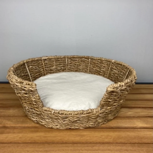 Tendance chaude pour 2023 Lit pour animaux de compagnie en herbe de mer naturelle tissée de haute qualité pour chats chiens Meubles pour animaux de compagnie Fabriqué à la main au Vietnam - Product Image 5