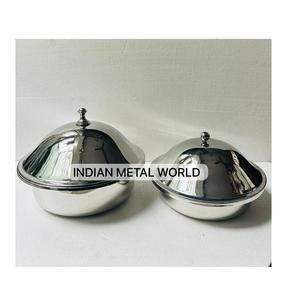 Plato de frotamiento de vajilla de diseño clásico plato de frotamiento de acero inoxidable de calidad RIME de Indian Metal world - Product Image 4