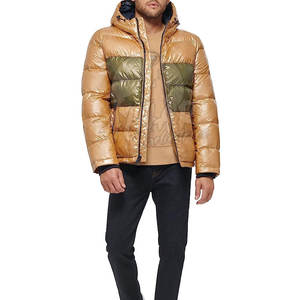 Couleur unie décontracté hommes doudoune Streetwear nouvelle mode coupe-vent hommes doudoune à vendre - Product Image 5