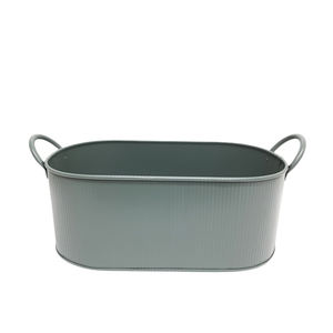 Calcomanía de maceta de flores de Metal de hierro de diseño atractivo, acabado esmaltado para el hogar y el jardín, macetas decorativas hechas a mano, personalizadas - Product Image 6