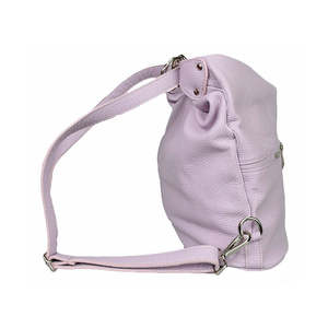 Borsa e Zaino Morbidi in Vera Pelle Dollar - Made in Italy - Art. 19046 - Product Image 4