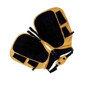 Work Ready Leather Farrier Chaps Protective <b>Horseshoeing</b> Gear - Product Image 5