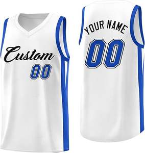 Meilleure vente de maillots de basket-ball pour hommes uniformes d'équipe personnalisés forte demande impression par sublimation maille réversible fournisseur OEM premium - Product Image 1