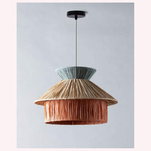 Elegant Woven Pendant <b>Light</b> 2025 Signature Blend of Rattan, Seagrass, and Jute for Organic Chic Interiors - Product Image 5