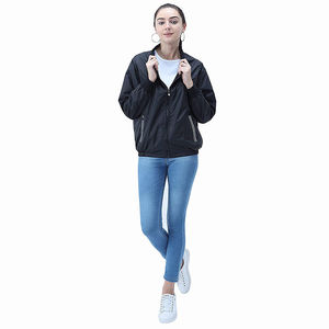 Chaqueta Bomber de Satén con Cierre Frontal para Invierno, Chaqueta de Satén para Mujer con Logotipo Personalizado al por Mayor, Chaqueta de Satén para Mujer con Cuello Alto - Product Image 5