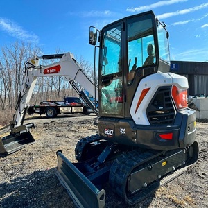 Excavadoras Usadas Bobcat de 2 Toneladas, Mini Excavadora Hidráulica con Caja de Cambios PLC, Alta Eficiencia, 2 Años de Garantía, en Stock, Entrega Rápida - Product Image 4