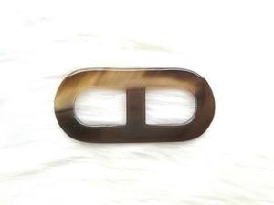 Anillo para Bufanda de Cuerno de Búfalo con Pulido Suave que Agrega Elegancia Suave y Sujeción Segura a Cualquier Bufanda de Alta Calidad - Product Image 4