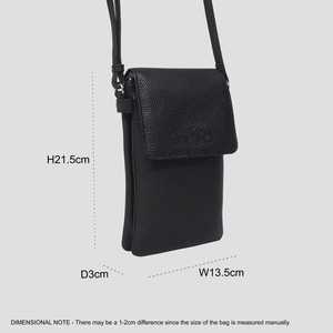 Bolso cruzado de teléfono de cuero genuino de grano de guijarro suave, suntuoso de alta calidad y mantecoso, fabricante de proveedores indios superiores - Product Image 6