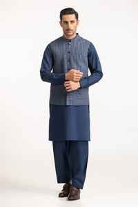 La mayoría de los hombres de tendencia Salwar Kameez Set 2024 último estilo personalizado bordado Slim Fit algodón fiesta ropa de invierno - Product Image 2
