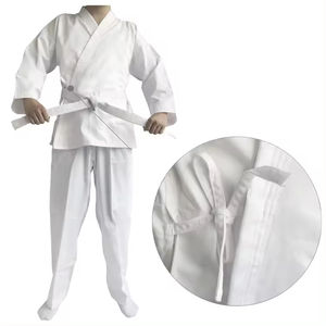 Traje de Karate profesional de algodón al por mayor, uniforme de artes marciales personalizado para estilos MMA Karate Judo y Taekwondo incluyendo Jiu-Jitsu - Product Image 2
