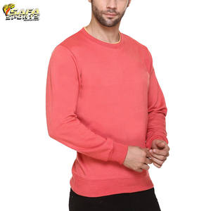 เสื้อสเวตเตอร์คอกลมสำหรับผู้ชายมาใหม่สีทึบแฟชั่นแนวสตรีทแวร์สำหรับฤดูหนาวกลางแจ้งลำลองใส่ได้พอดีตัวปกติ - Product Image 3