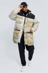 2024 nord décontracté léger doudoune pour hommes haute qualité emballage personnalisé imperméable hiver manteau fourrure décoration unisexe - Product Image 2