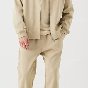 Survêtements de jogging pour hommes avec logo personnalisé de haute qualité 100% coton Streetwear écologique pour l'hiver pour une utilisation personnalisée par le fabricant - Product Image 6