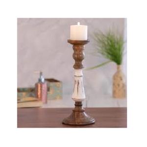 Royal Designer Tableware Wood Wedding <b>Candle</b> Stand Wood Candlestick Wooden <b>Candle</b> Holder for Home <b>Dinner</b> Table Christmas Party - Product Image 1