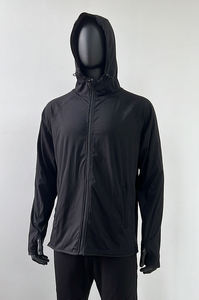 Veste de course à coque souple personnalisée en gros, col montant, coupe-vent, séchage rapide, fermeture éclair, imperméable, aventures en plein air d'hiver - Product Image 4