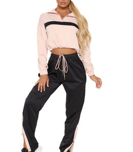 <b>Top</b> Sales New Arrival Custom Lightweight Breathable Casual Winter Cropped Windbreaker Jacket & Pant <b>Set</b> for Men Plus Size - Product Image 2