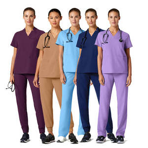 Gommages d'allaitement pour femmes coupe moderne 70% Polyester 30% rayonne respirant et confortable fermeture éclair avant 2 poches ceinture élastique - Product Image 1