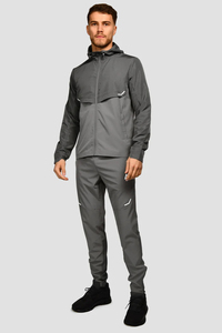 Chándal deportivo para hombre y mujer, conjunto de 2 piezas, chaqueta y pantalones con cremallera a la moda de Hip Hop, gimnasio, algodón de invierno de talla grande 2025 - Product Image 6