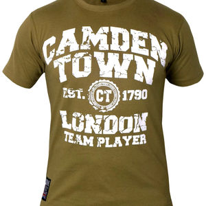 Camisetas personalizadas con bordado completo, camisetas de algodón impresas en todo - Product Image 1