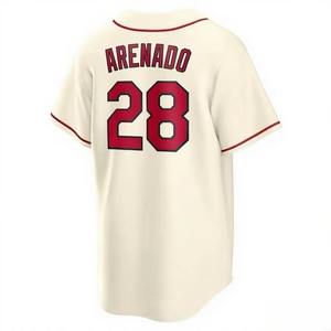 2025 nueva llegada cosida personalizable béisbol Jersey poliéster transpirable uniforme de béisbol para hombres - Product Image 4