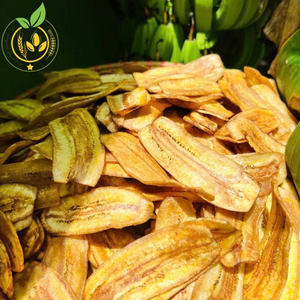 Deliciosas rodajas de plátano secas naturales con certificado perfectas para bocadillos saludables humanos y promoción de dieta vegana - Product Image 6
