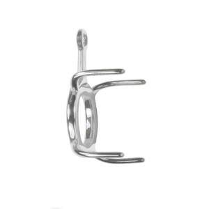 Simply Coszcatl ผลิตภัณฑ์นำเข้า ตัวจับจี้เงินแท้ 925 แบบ 4 กรงเล็บ รุ่น DFG202102GTY สำหรับทำสร้อยคอและเครื่องประดับ - Product Image 3