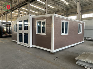 บ้านวิลล่าสำเร็จรูปแบบขยายได้ขนาด 20/40 ฟุต มาตรฐานหรูหราตามความต้องการของซัพพลายเออร์ - Product Image 5