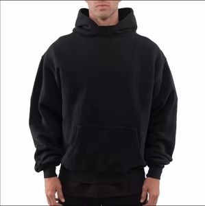 Sudadera con Capucha Extra Grande de Felpa, Gruesa y Pesada de Algodón de Alta Calidad, con Logotipo Personalizado y Hombros Caídos - Product Image 1