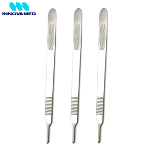 Stainless Steel Manual Surgical Scalpel Handle High Quality Reusable for General Surgery Use by INNOVAMED - Product Image 5