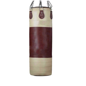Meilleures ventes Sacs de boxe en cuir et vinyle très résistants Poinçonnage à chaîne Équipement d'entraînement au combat MMA Conception OEM personnalisée - Product Image 2