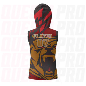 Conjuntos de Camisetas de Fútbol Americano 7on7 con Logotipo Personalizado, Uniformes de Compresión 7v7 Transpirables, 100% Poliéster, Tallas Grandes, Bajo Costo - Product Image 5