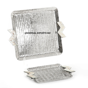 Bandeja de chocolate de lujo de metal, plato de chocolate hecho a mano más vendido, bandeja de chocolate nueva elegante y clásica - Product Image 2